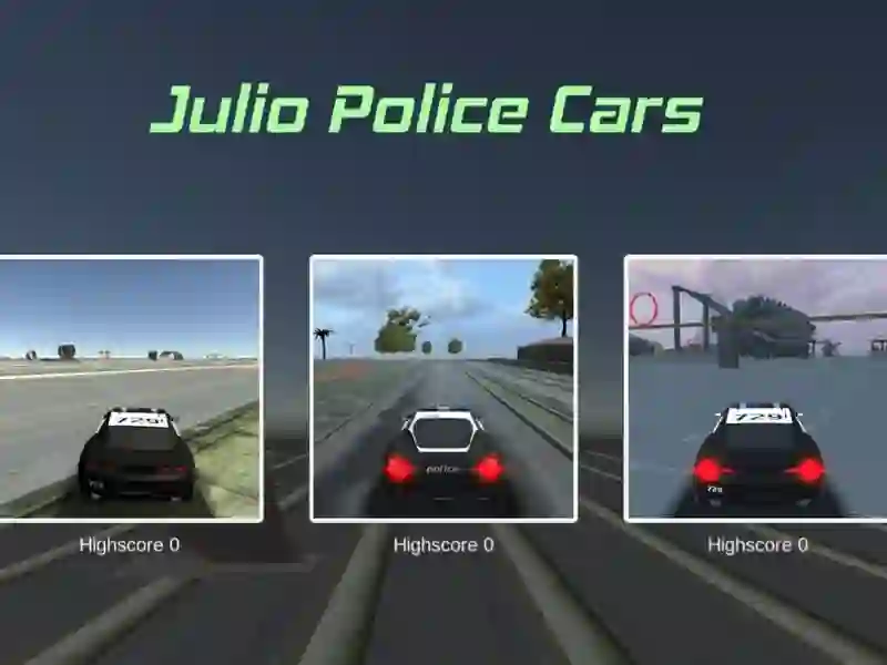 Julio Police Cars — free online game