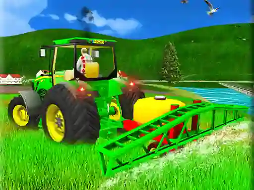 Indian Tractor Farm Simulator — free online game