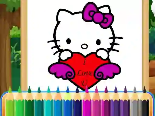 Coloring Kitty — free online game
