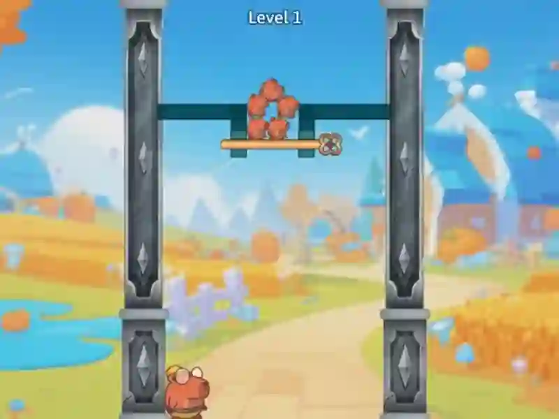 Save Baby Capybaras Pull Pin — free online game
