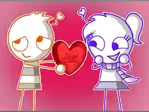Valentines Hidden Stars — free online game