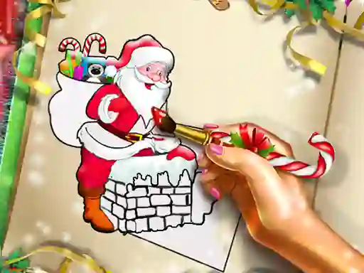 Santa Christmas Coloring — free online game