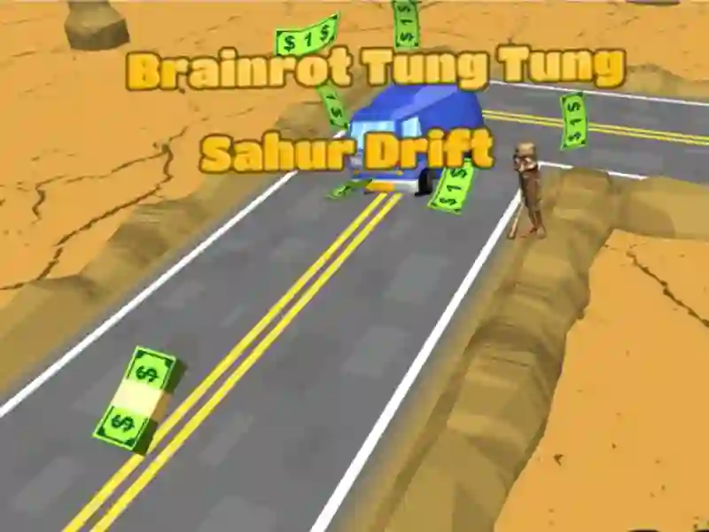 Brainrot Tung Tung Sahur Drift – tasuta veebimäng