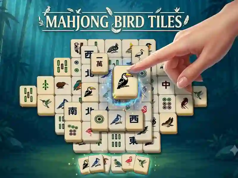 Spel Mahjong Bird Tiles aanlyn