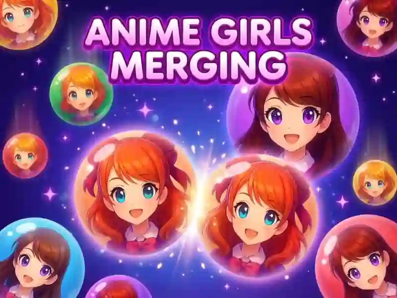 Anime Girls Merging — libreng online na laro