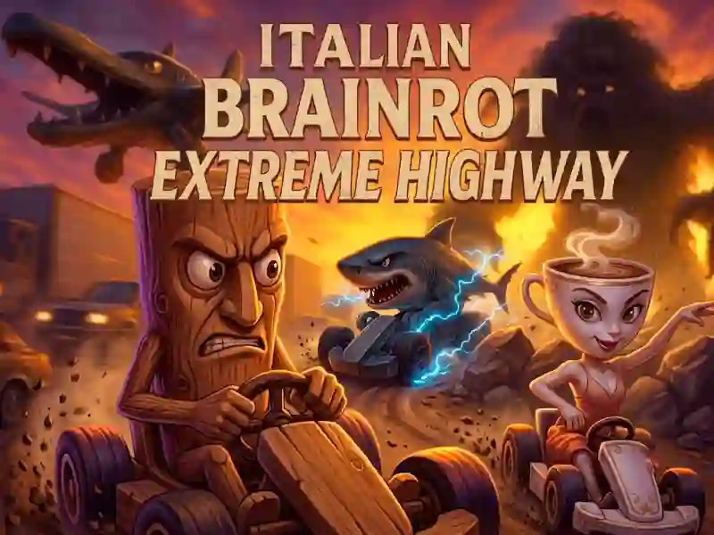 Italian Brainrot Extreme Highway – tasuta veebimäng