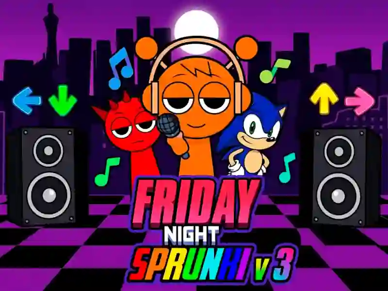 Hra Friday Night Sprunki v 3 online