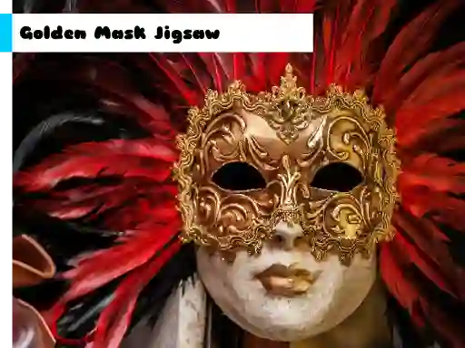 Golden Mask Jigsaw — free online game
