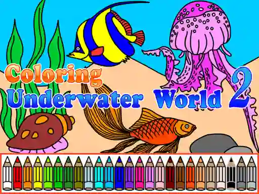 Сoloring Underwater World 2 — free online game
