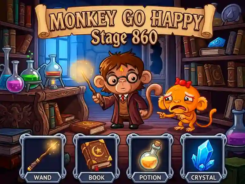 Spel Monkey Go Happy Stage 860 aanlyn