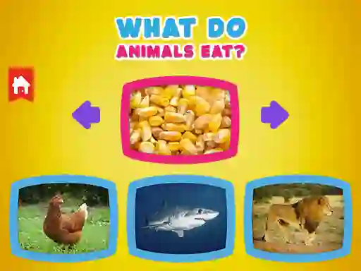 What Do Animals Eat? — free online game