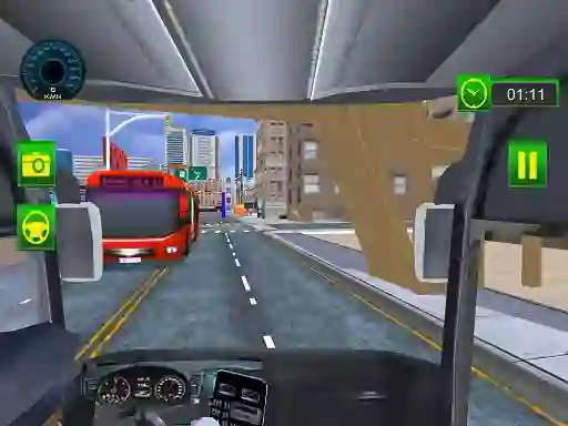 Driving Service Passenger Bus Transport — free online game