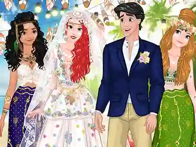 Princess Coachella Inspired Wedding — free online game