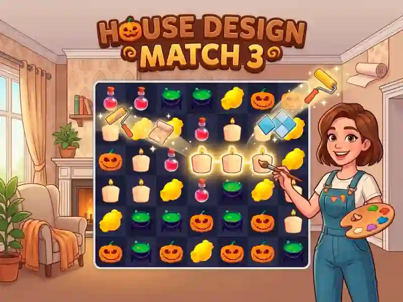 House Design Match 3 — free online game