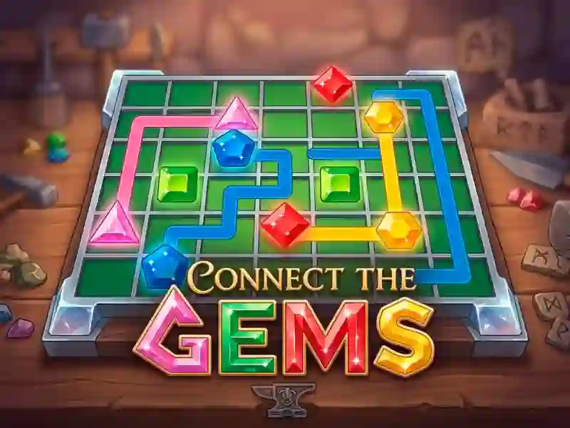 Connect The Gems — free online game