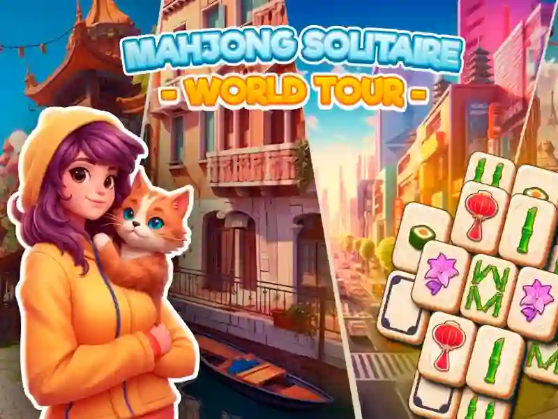 Mahjong Solitaire: World Tour — free online game