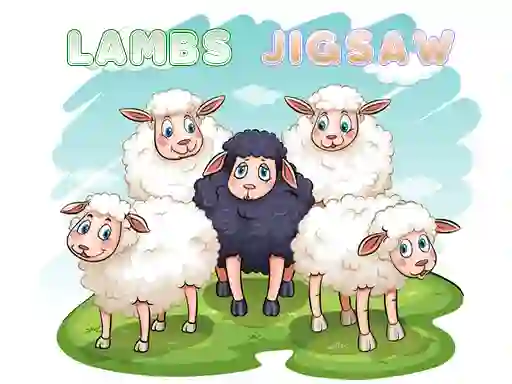Lambs Jigsaw — free online game