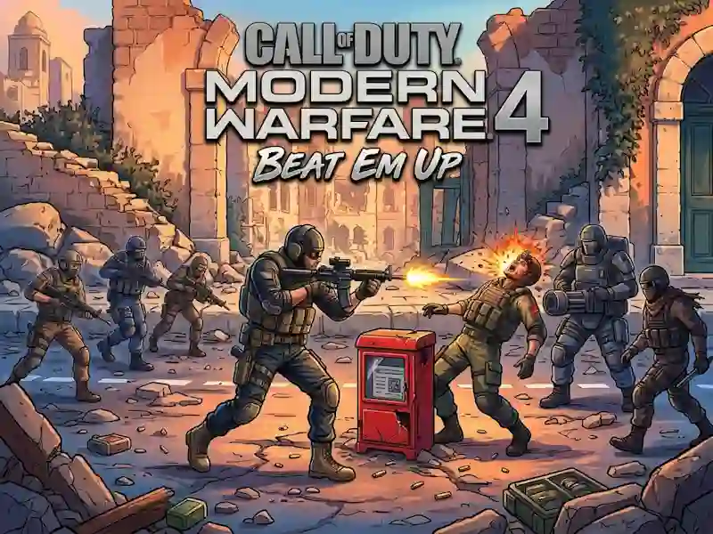 Игра Call of Duty Modern Warfare 4 Beat Em Up онлайн