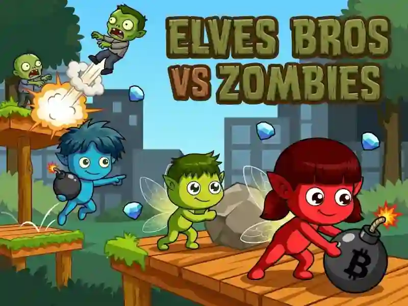 Elves Bros Vs Zombies – kostenloses Online-Spiel