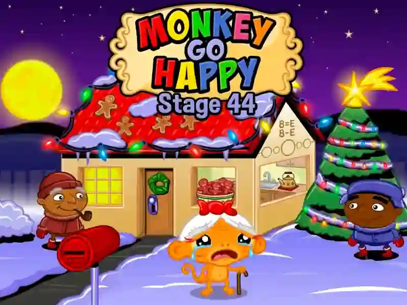 Monkey GO Happy Stage 44 – ingyenes online játék