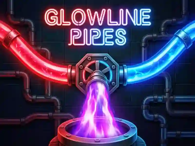 თამაში Glowline Pipes ონლაინ