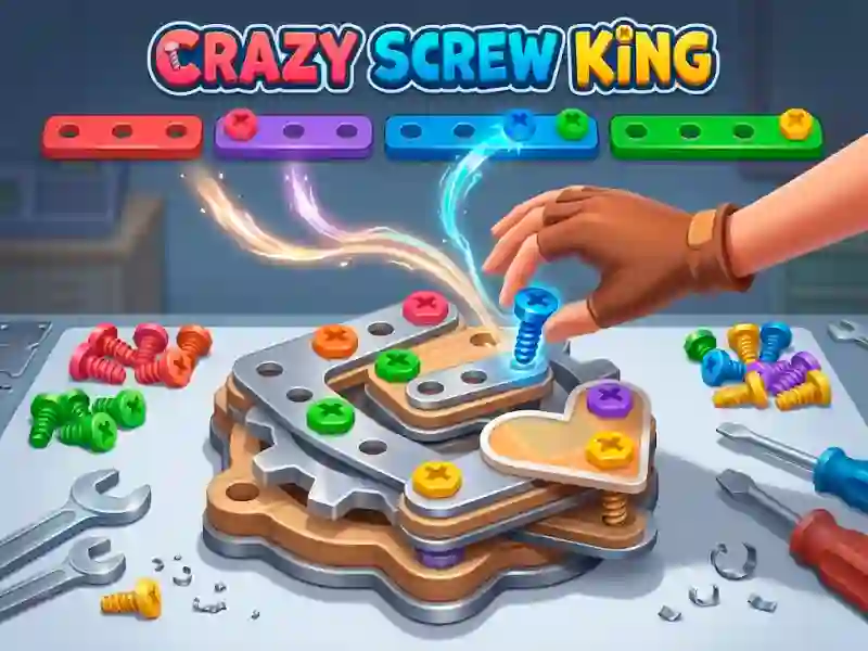 Spil Crazy Screw King online