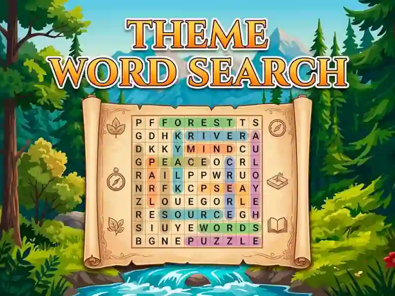 Theme Word Search — 免费在线游戏