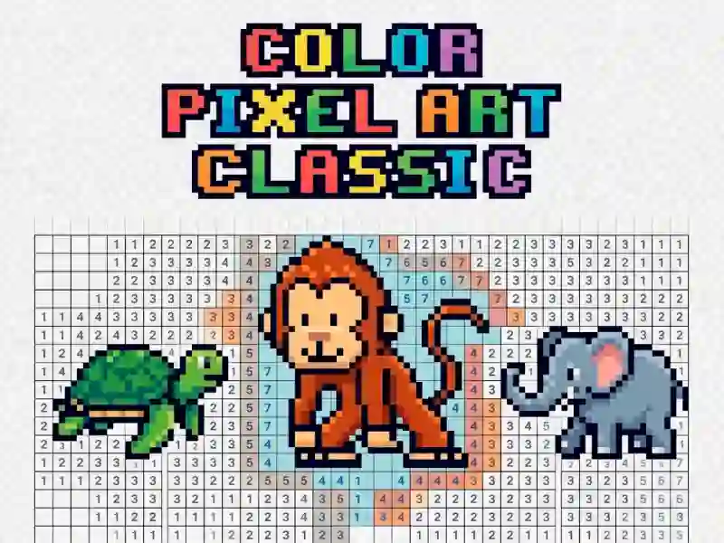 Color Pixel Art Classic