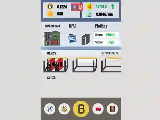 Bitcoin Clicker — free online game