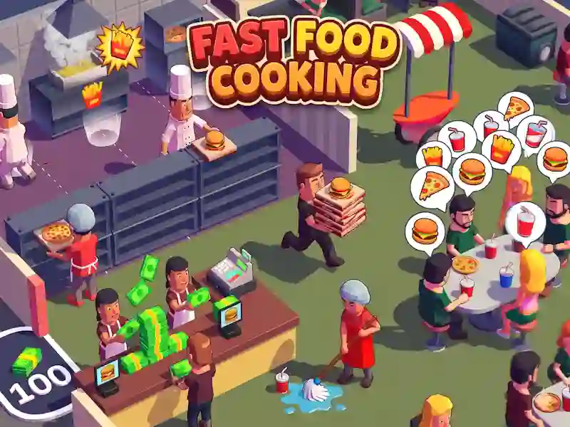 Fast Food Cooking — free online game