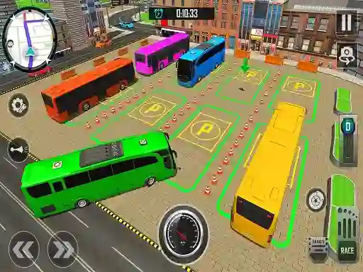 Bus City Parking Simulator — free online game