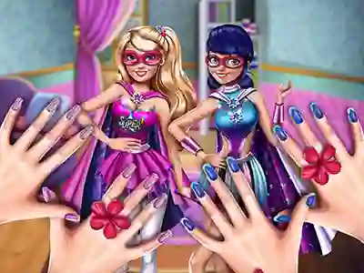 Princess Superheroes: Beauty Salon — free online game