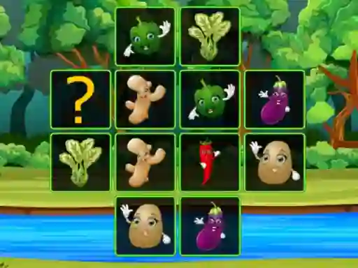 Vegetable Cards Match — free online game