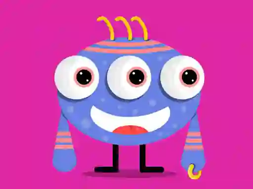 Cute Little Monsters Memory — free online game