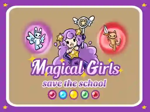 Magical Girls Save the School — free online game