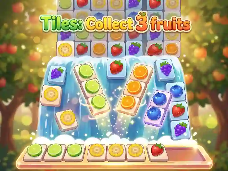 Tiles: Collect 3 fruits – tasuta veebimäng