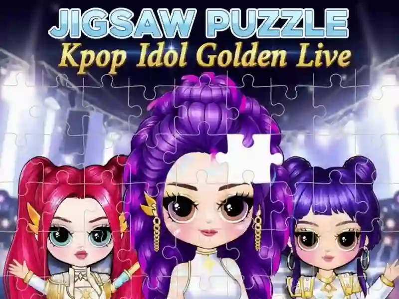 Logħba Jigsaw Puzzle: Kpop Idol Golden Live onlajn