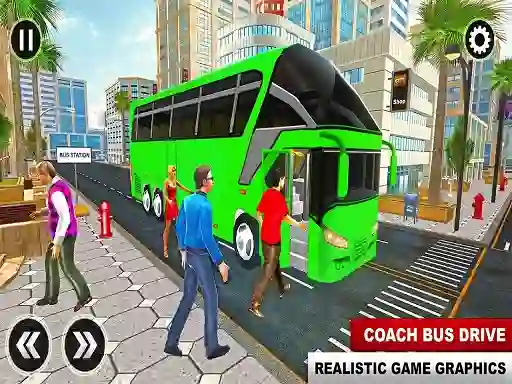 Euro Coach Bus City Extreme Driver — free online game