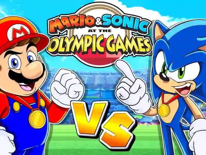 Cluiche Super Mario and Sonic ar líne