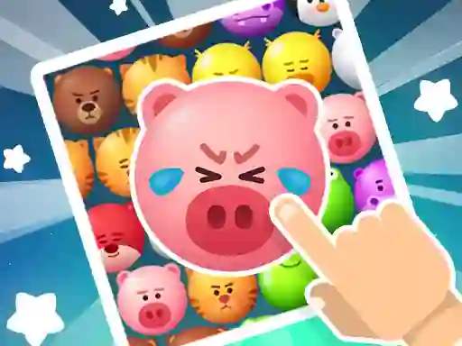Crazy Zoo Swipe Match 3 Puzzle — free online game