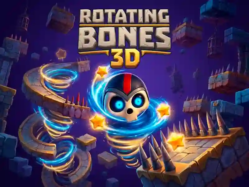 Permainan Rotating Bones 3D talian