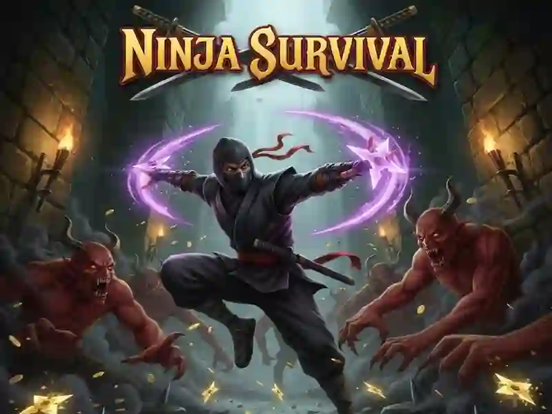 Spil Ninja Survival online