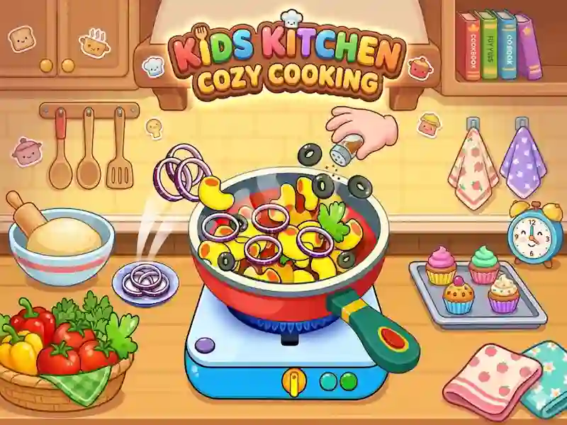 Kids Kitchen Cozy Cooking – tasuta veebimäng