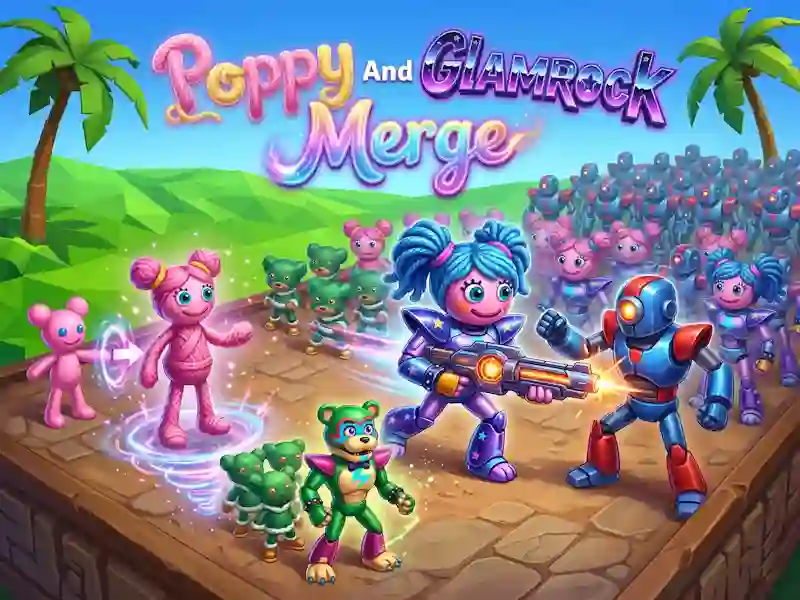 Poppy And Glamrock Merge — libreng online na laro