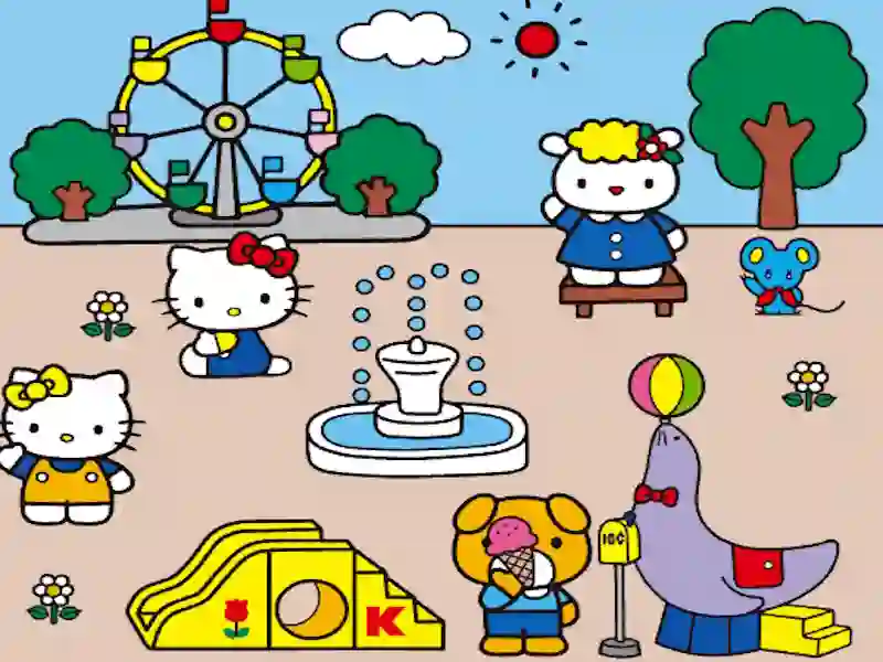 Spel Hello Kitty: Scene Creator på nätet