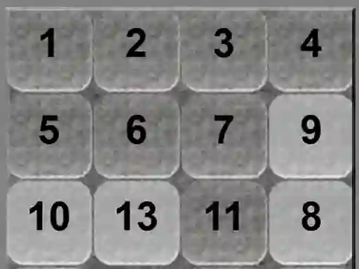 Classic Sliding Numbers — free online game