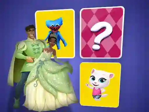 The Princess and the Frog Memory Card Match — free online game