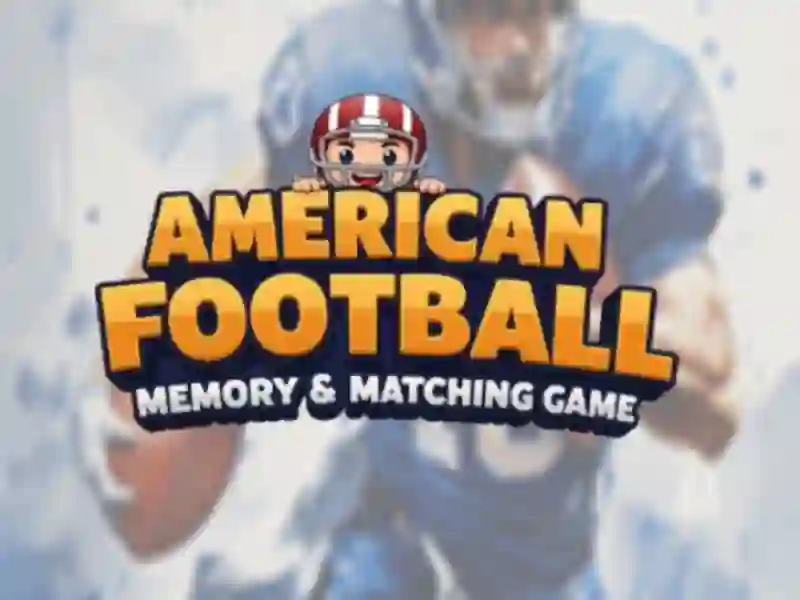 American Football Memory & Matching Game – tasuta veebimäng