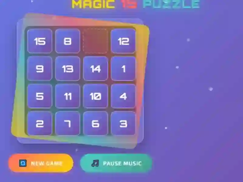 Гаме Magic 15 Puzzle онлајн