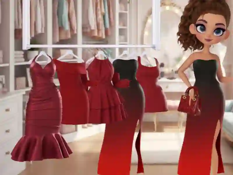 Fashion Stories: Lady in Red – tasuta veebimäng
